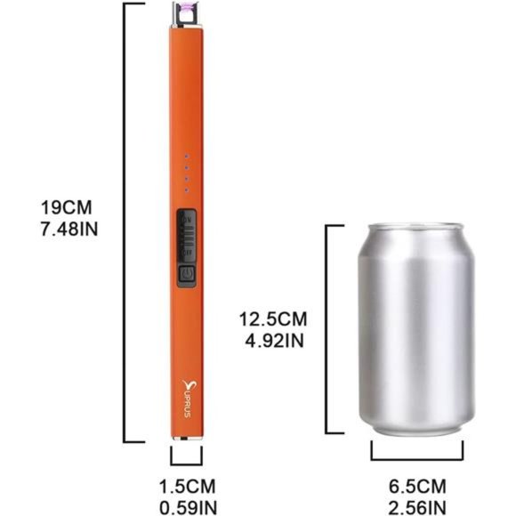 Fluorescent Lighter Electric Glow in the Dark Lighter Candle Rechargeable - Picture 4 of 7